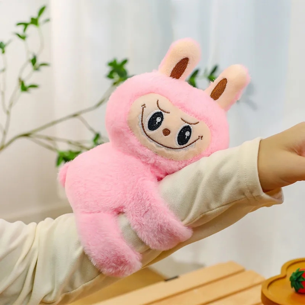 Cute Pink Plush Puppet Bracelet